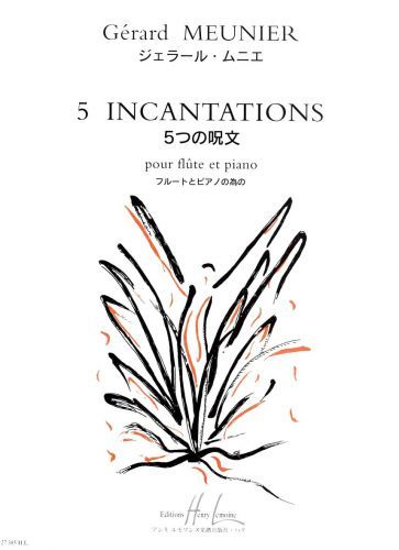 couverture Incantations (5) Editions Henry Lemoine