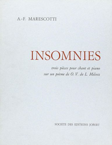 couverture Insomnies Jobert