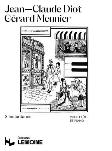 couverture Instantans (3) Editions Henry Lemoine