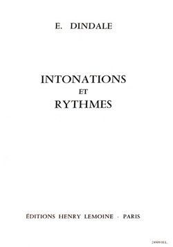 couverture Intonations et rythmes Editions Henry Lemoine