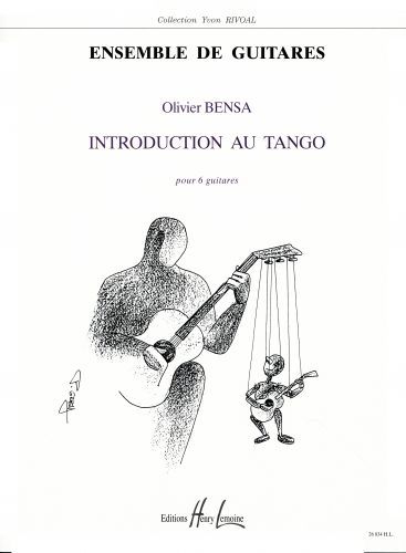 couverture Introduction au tango Editions Henry Lemoine