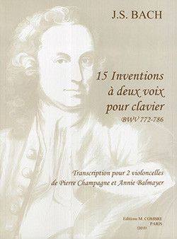 couverture Inventions  2 voix (15) Combre