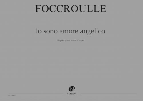 couverture Io sono l'amore angelico Editions Henry Lemoine