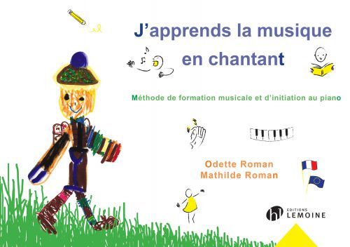 couverture J'apprends la musique en chantant Editions Henry Lemoine