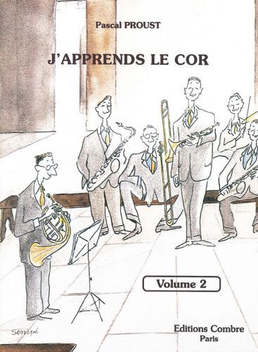 couverture J'apprends le cor Vol.2 Combre