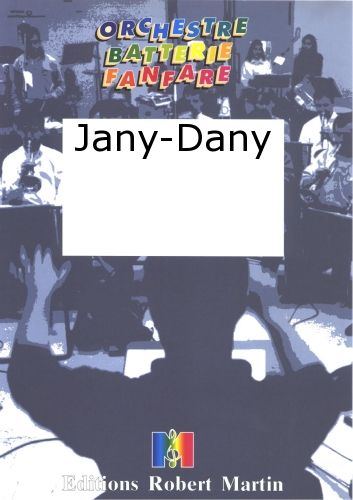 couverture Jany-Dany Martin Musique
