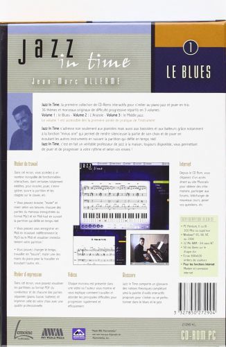 couverture Jazz in time (3 Cdroms PC) Editions Henry Lemoine