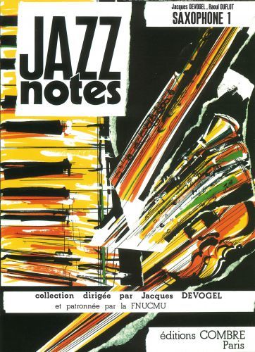 couverture Jazz Notes Saxophone 1 : Tiffany - Lido Combre