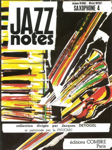 couverture Jazz Notes Saxophone 4 : Graciella - Street song Combre