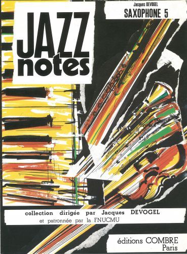 couverture Jazz Notes Saxophone 5 : Barbara - Judy Combre