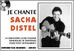 couverture Je chante Distel Paul Beuscher