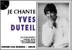 couverture Je chante Duteil Paul Beuscher