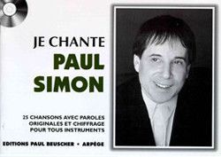 couverture Je chante Simon Paul Beuscher