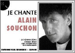 couverture Je chante Souchon Paul Beuscher