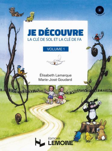 couverture Je dcouvre la cl de Sol et Fa Vol.1 Editions Henry Lemoine