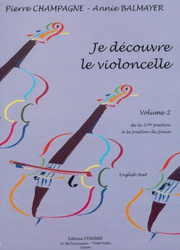 couverture Je dcouvre le violoncelle Vol.2 Combre