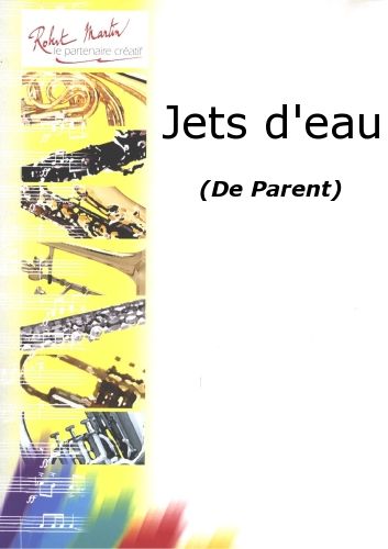 couverture Jets d'Eau Editions Robert Martin
