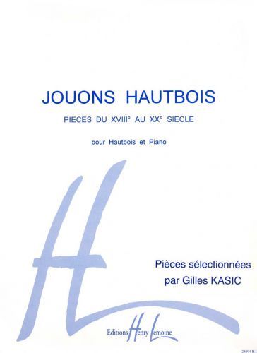 couverture Jouons hautbois Vol.1 Editions Henry Lemoine