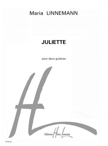 couverture Juliette Editions Henry Lemoine