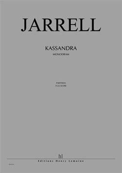 couverture Kassandra (version allemande) Editions Henry Lemoine