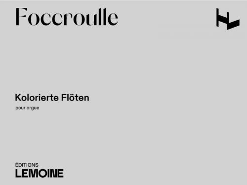 couverture Kolorierte Flten Editions Henry Lemoine