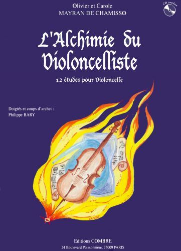 couverture L'Alchimie du violoncelliste - 12 tudes Combre