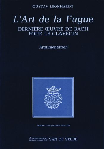 couverture L'Art de la fugue Van de Velde