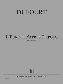 couverture L'Europe d'aprs Tiepolo Editions Henry Lemoine