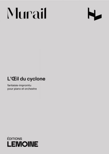 couverture L'oeil du cyclone Editions Henry Lemoine