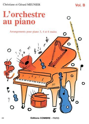 couverture L'Orchestre au piano Vol.B Combre