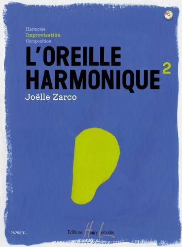 couverture L'oreille harmonique Vol.2 Improvisation Editions Henry Lemoine