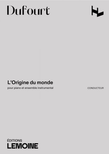 couverture L'Origine du monde Editions Henry Lemoine