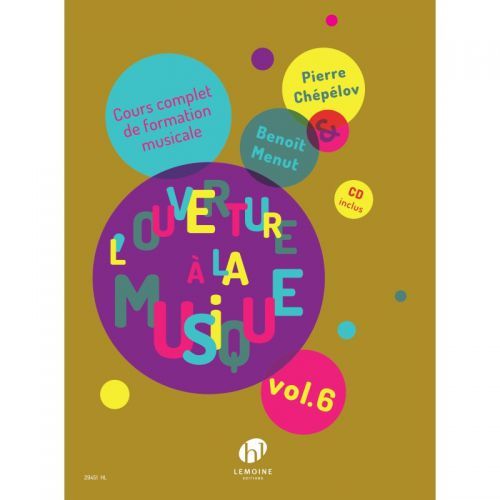 couverture L'ouverture  la musique Vol.6 Editions Henry Lemoine