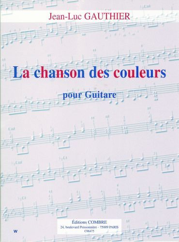 couverture La Chanson des couleurs Combre