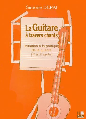 couverture La guitare  travers chants H Cube