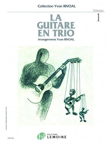 couverture La guitare en trio Vol.1 Editions Henry Lemoine