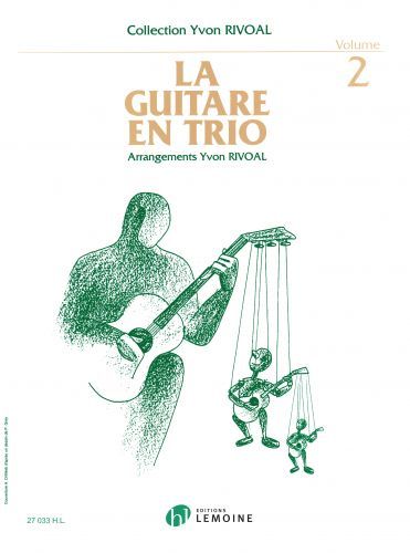 couverture La guitare en trio Vol.2 Editions Henry Lemoine