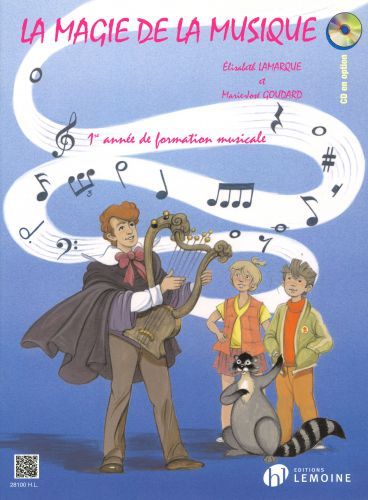 couverture La magie de la musique Vol.1 Editions Henry Lemoine