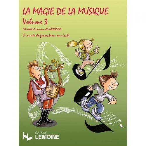 couverture La magie de la musique Vol.3 Editions Henry Lemoine