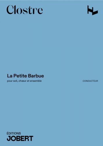 couverture La Petite Barbue (conte musical) Jobert