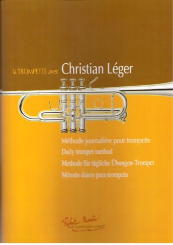 couverture La Trompette Avec Christian Leger Editions Robert Martin