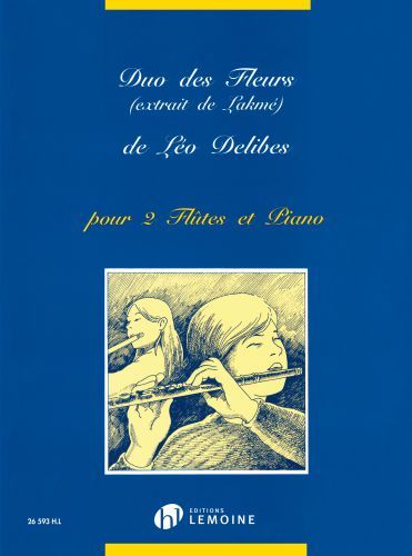 couverture Lakm : Duo des fleurs Editions Henry Lemoine