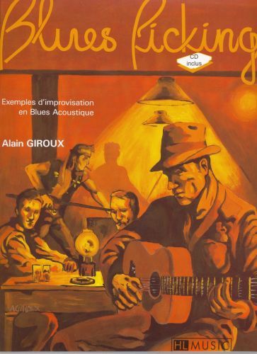 couverture Le Blues picking Editions Henry Lemoine