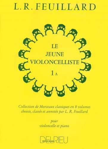 couverture Le jeune violoncelliste Vol.1A Delrieu