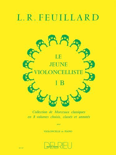 couverture Le jeune violoncelliste Vol.1B Delrieu