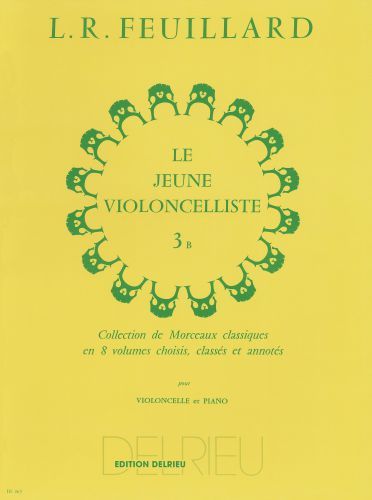 couverture Le jeune violoncelliste Vol.3B Delrieu