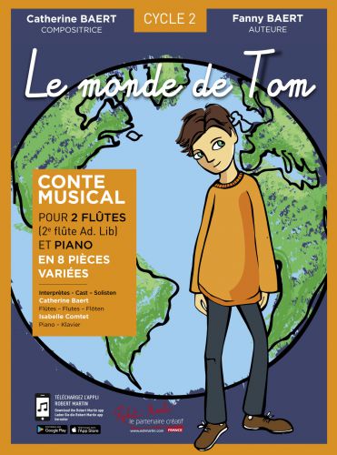 couverture LE MONDE DE TOM Editions Robert Martin