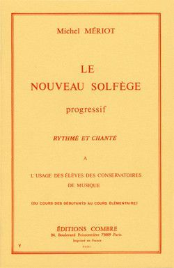 couverture Le nouveau solfge progressif - rythm et chant Combre