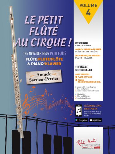 couverture Le Petit Flt au Cirque Vol. 4 Editions Robert Martin