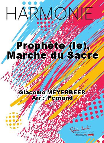 couverture Prophte (le), Marche du Sacre Martin Musique